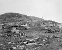 Image historique du site du Poste-de-Pêche-à-la-Baleine-de-l'Île-Blacklead , 1903.; Library and Archives Canada \ Bibliothèque et Archives Canada, A.P. Low, 3406600, 1903.