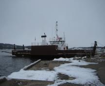 Current image of the Westfield wharf and ferry, 2010; Grand Bay-Westfield