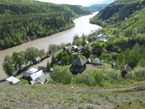 View west