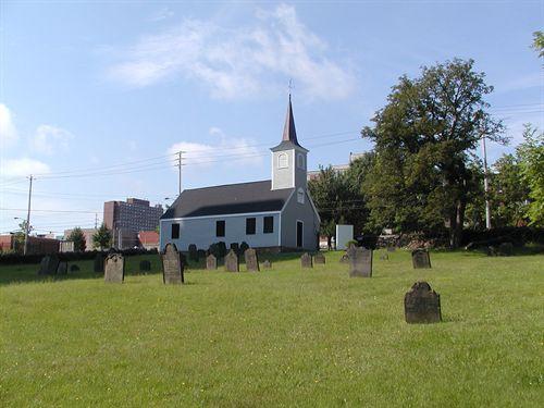 Graveyard and Side Elevation