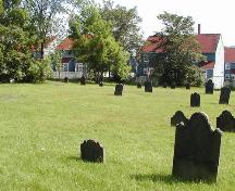 Graveyard, Little Dutch Church, Halifax, Nova Scotia, 2005.; Heritage Division, NS Dept. of Tourism, Culture and Heritage, 2005.