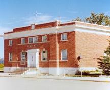  Front façade of the Town Office, 2004.; Government of Saskatchewan, James Winkel, 2004