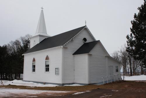 South and west elevations