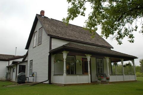 South and west elevations