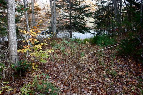 Vue du sentier Old Portage