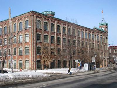 east façade