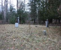 View of St. James Anglican Church Cemetery, from Nerepis Road; Town of Grand Bay-Westfield