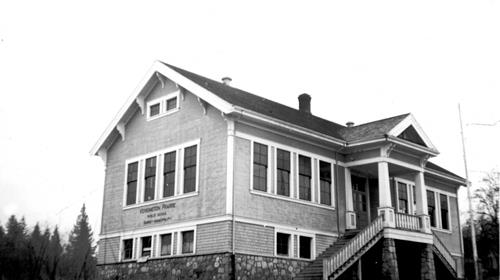 Oblique view; historic