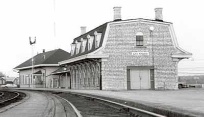 Exterior photo taken prior to the 1996 fire