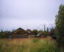 Cabins at Mouth of the Peel Village; I. Kritch, GSCI 1996
