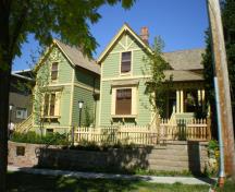 Exterior view of Maria Keary Cottage after amalgamation with 307 Carnarvon Street, 2010; City of New Westminster, 2010