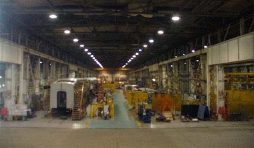 Vue générale de la Canadian Car & Foundry.