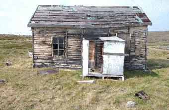 South elevation of tractor shed