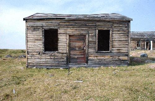 South elevation of store and warehouse