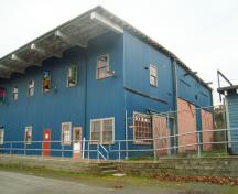 North elevation of railway shops; Town of Ladysmith, 2013