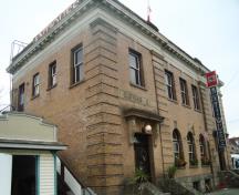 Old Post Office, oblique view; Town of Ladysmith, 2013