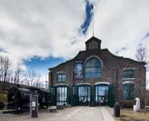 Vue générale de la vieille pulperie de Chicoutimi montrant le moulin 4 datant de 1921; La Pulperie de Chicoutimi - Musée régional | La Pulperie de Chicoutimi - Regional Museum, 2015.