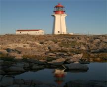 General view of New Férolle Peninsula Lighthouse, 2009.; Kraig Anderson - lighthousefriends.com
