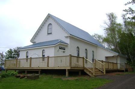 Front elevation with deck