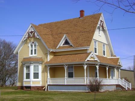 West and south elevations