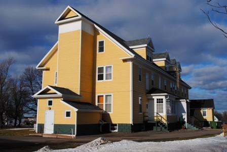 South and east elevations