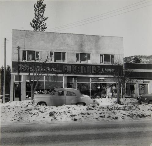 Great War Veterans' Assoc. Hall - Historic 'Wetern Furniture' Front View