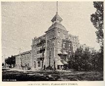 Winchester Hotel, then known as Lakeview Hotel; Toronto Old and New, 1891