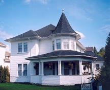 Exterior of the Hill House, view from the west, 2003; City of Maple Ridge, 2003
