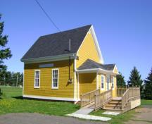 West and front elevation; Province of PEI, C. Stewart, 2015