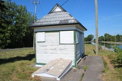 Cabin of Bridge No. 2, side elevation