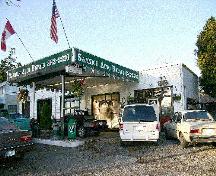 Exterior view of garage, 998 Gorge Rd. West, 2004; District of Saanich, 2004