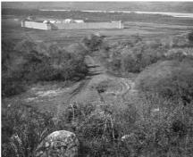 Vue du Fort Carlton, 1871; Charles Horetzky, Library and Archives Canada/Bibliothèque et archives du Canada, 1871