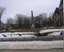 Vue du jardin des Gouverneurs.; Parcs Canada | Parks Canada