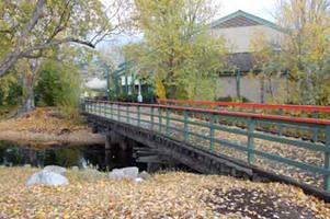 Exterior view of bridge over Penticton Creek, 2008