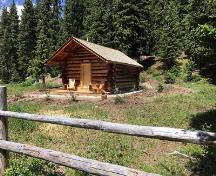 Cabane Wolverine Édifice fédéral du patrimoine classé; Agence Parcs Canada / Parks Canada Agency, 2017.