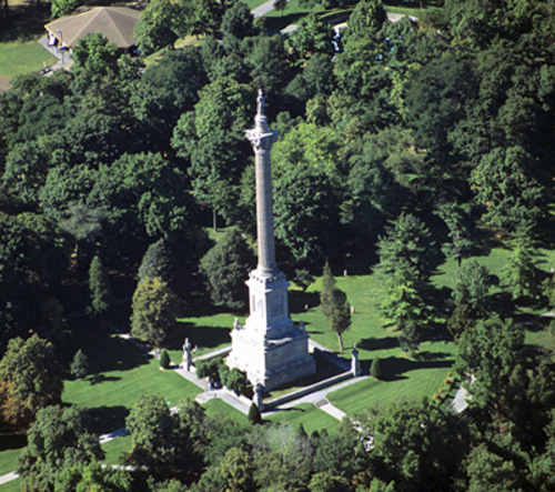 Hauteurs de Queenston, vue aérienne