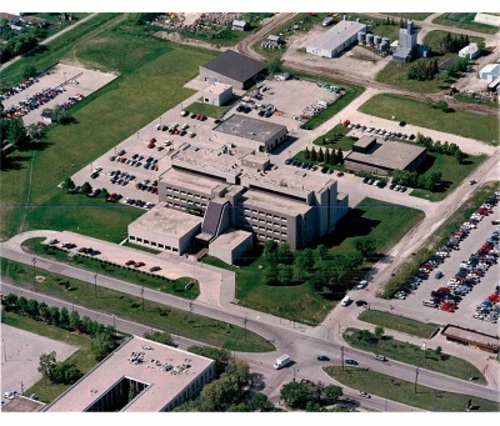 Aerial view from the North East