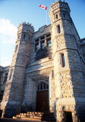 General view of the Royal Canadian Mint, showing the Late Gothic expression of the design, 2004.; Royal Canadian Mint | Monnaie royale canadienne