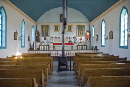 Interior view