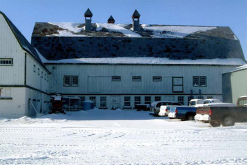 Side view of Cattle Barn Building 14