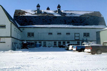 Side view of Cattle Barn Building 14 of the Indian Head Research Station; Agriculture Canada, n.d.