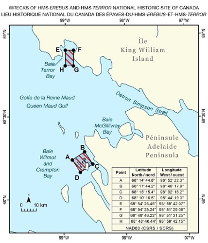 Carte du lieu désigné