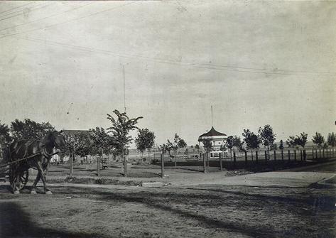Place Bend View,direction sud, vers 1909