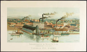 Gooderham and Worts Distillery, LAC C-151590 / La distillerie Gooderham and Worts, BAC C-151590